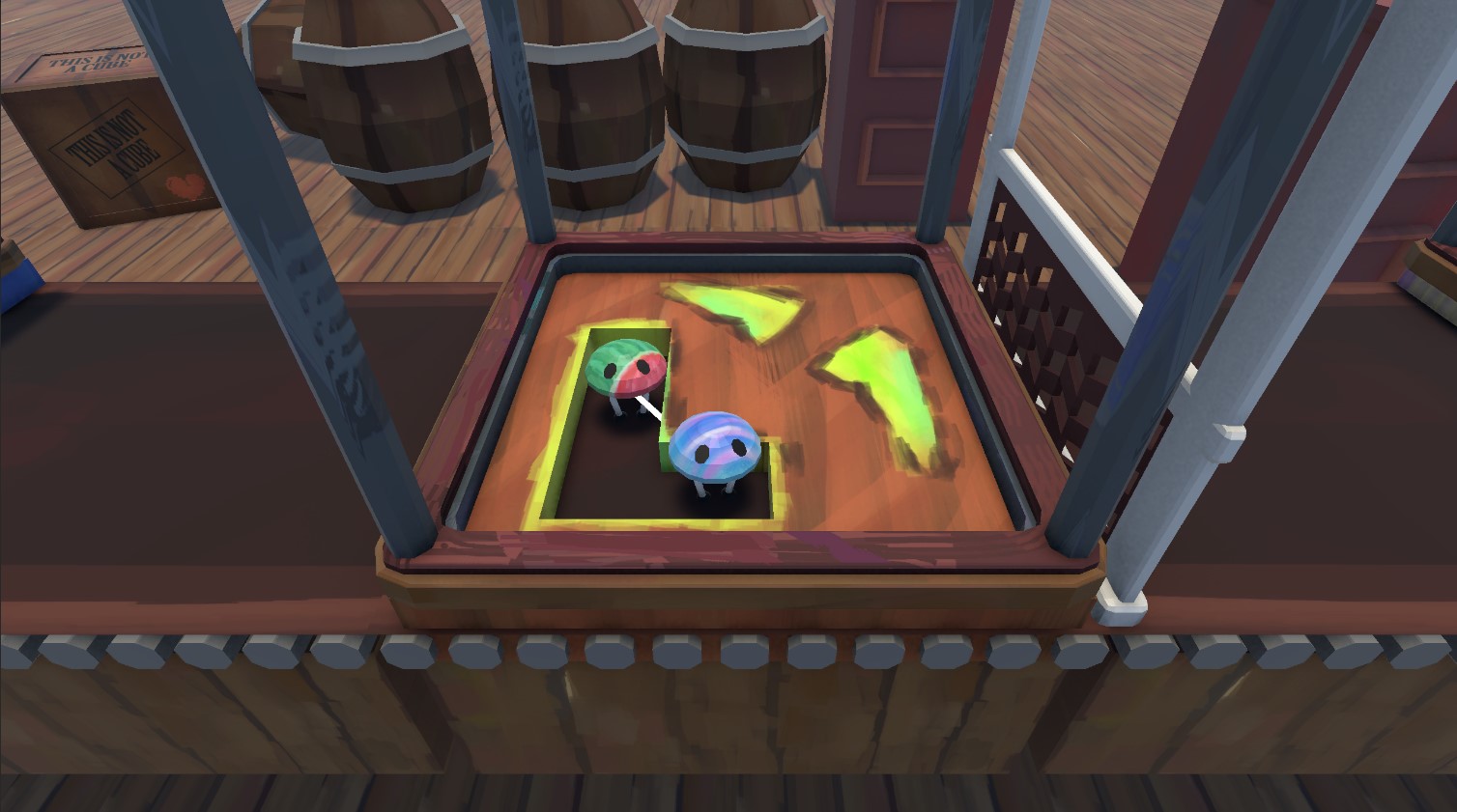Don't Candy Crush gameplay scene