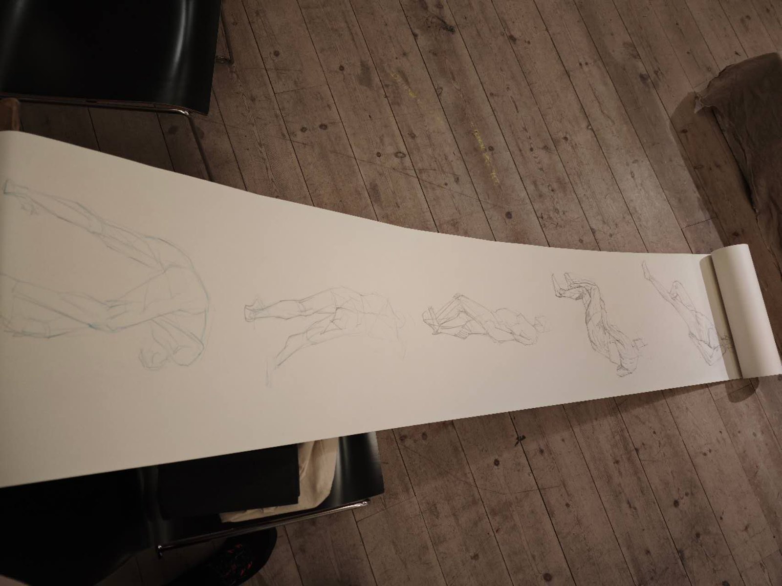 Croquis figure drawing sample 1