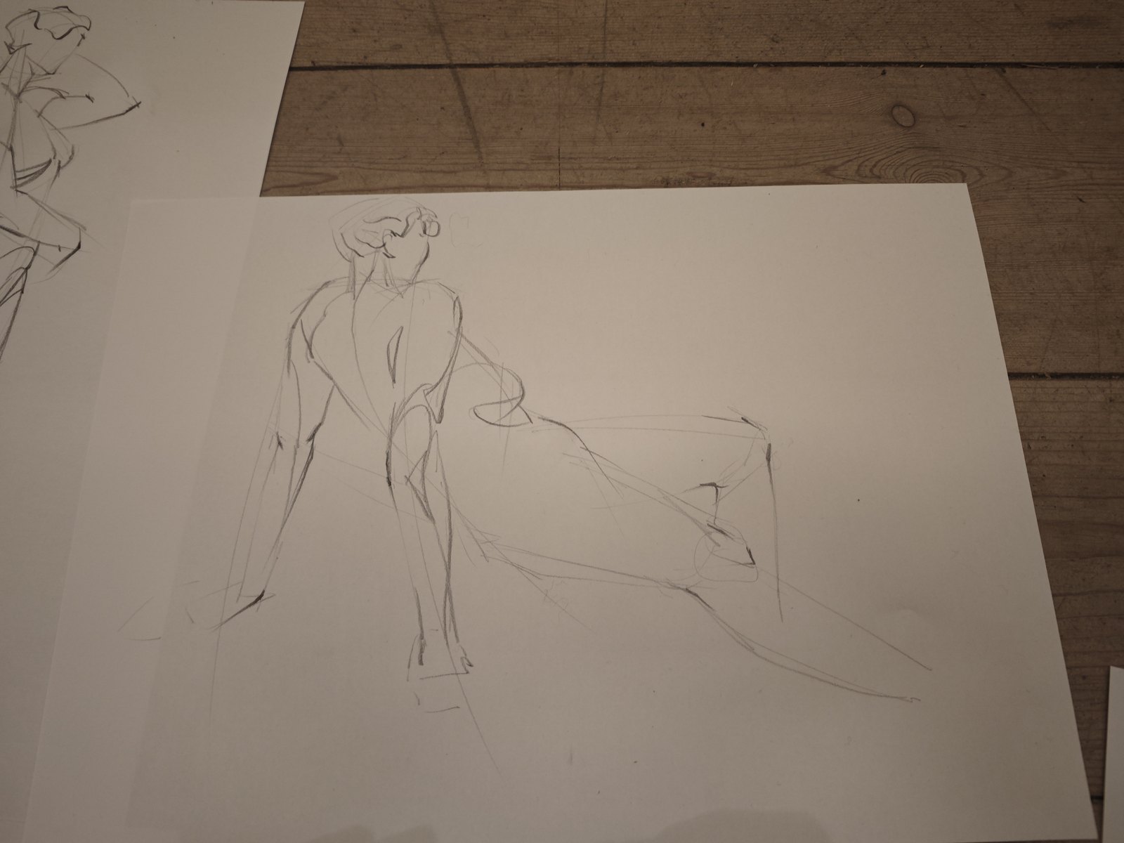 Croquis figure drawing sample 10