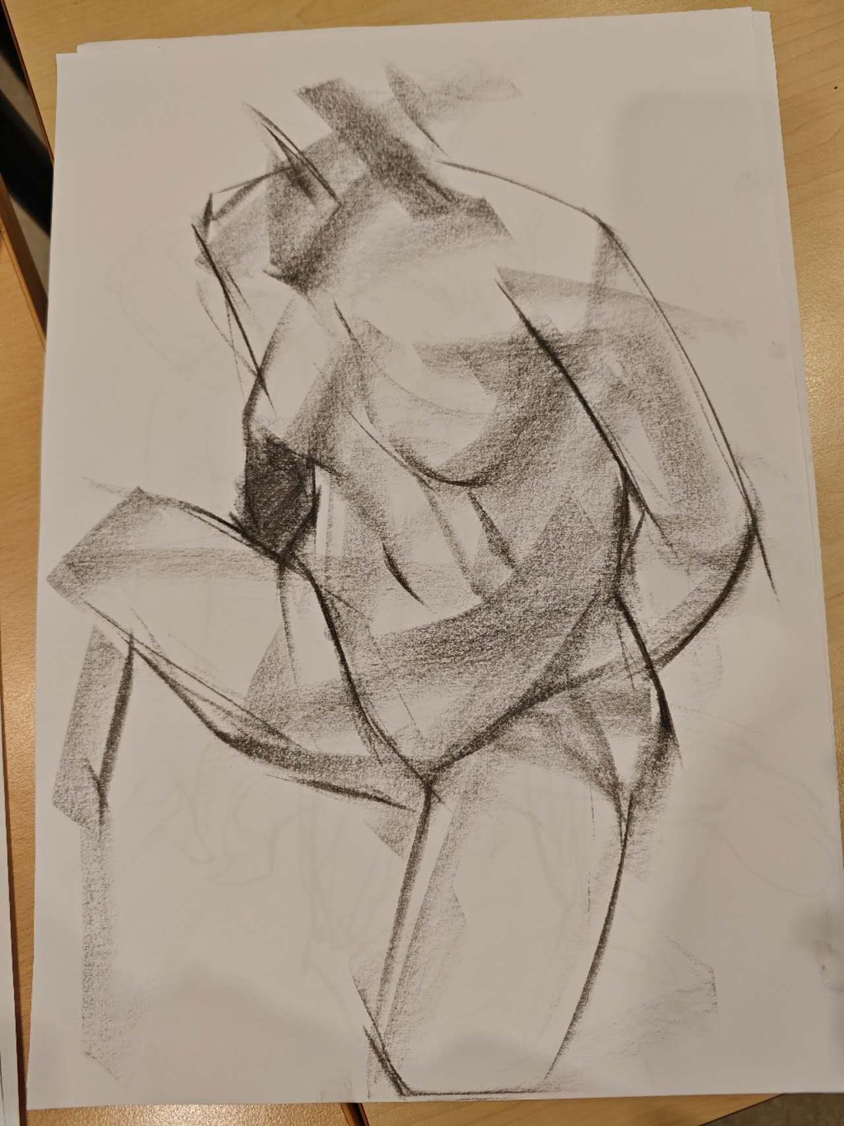 Croquis figure drawing sample 11