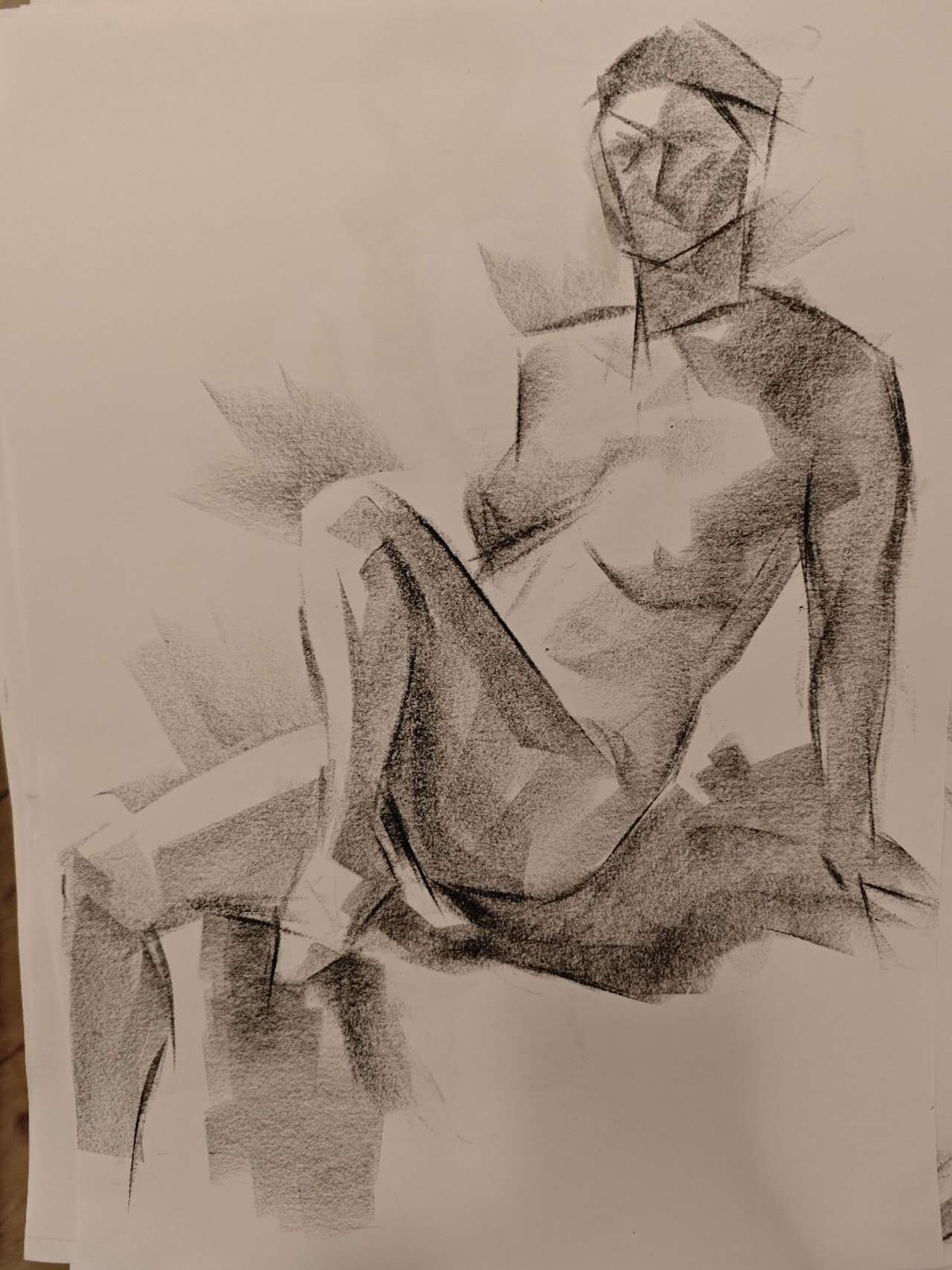 Croquis figure drawing sample 16