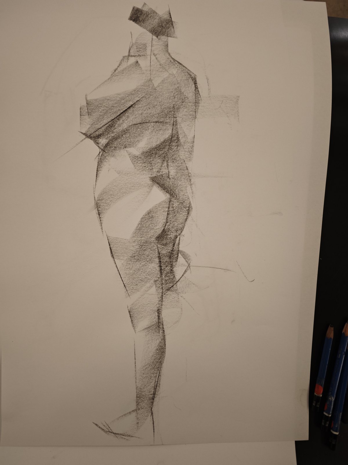 Croquis figure drawing sample 3