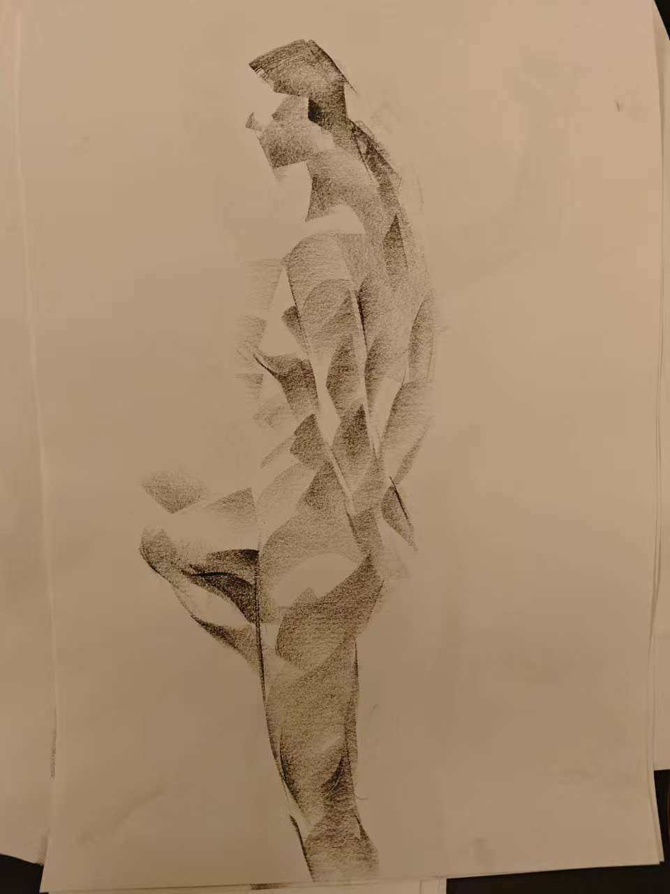 Croquis figure drawing sample 6