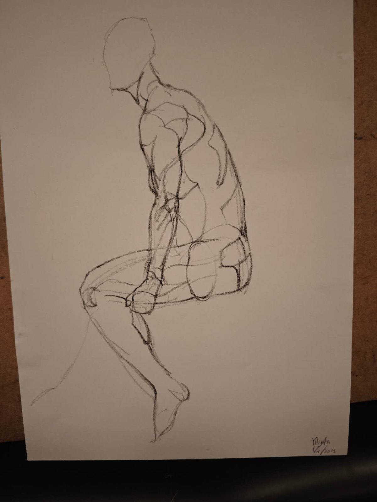 Croquis figure drawing sample 7