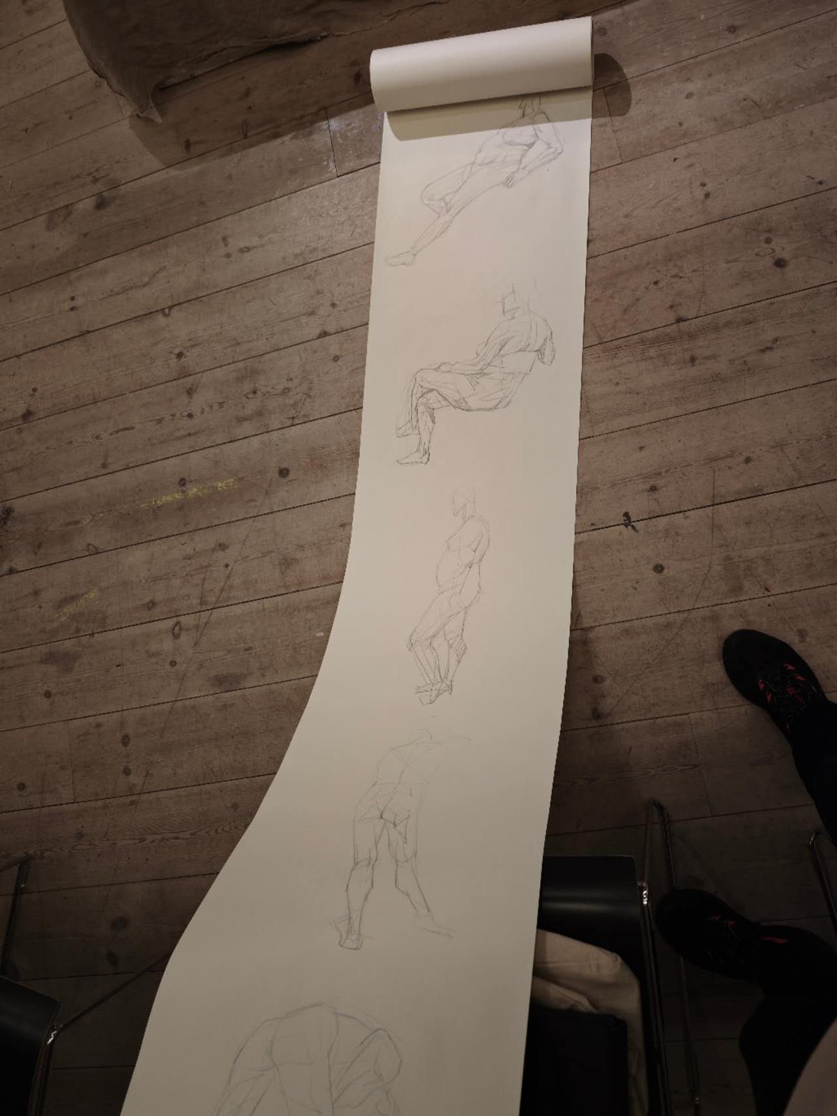 Croquis figure drawing sample 8